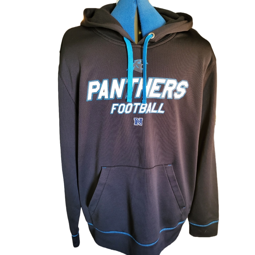 Panthers TX3 Warm NFL Team Apparrel Hoodie Mens Lg